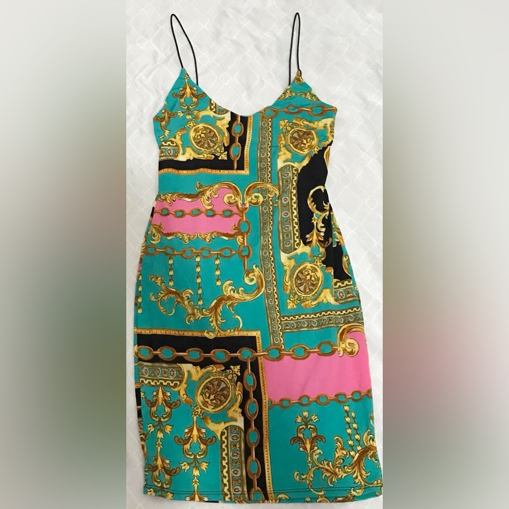 Elegant Multicolor Women's Dress